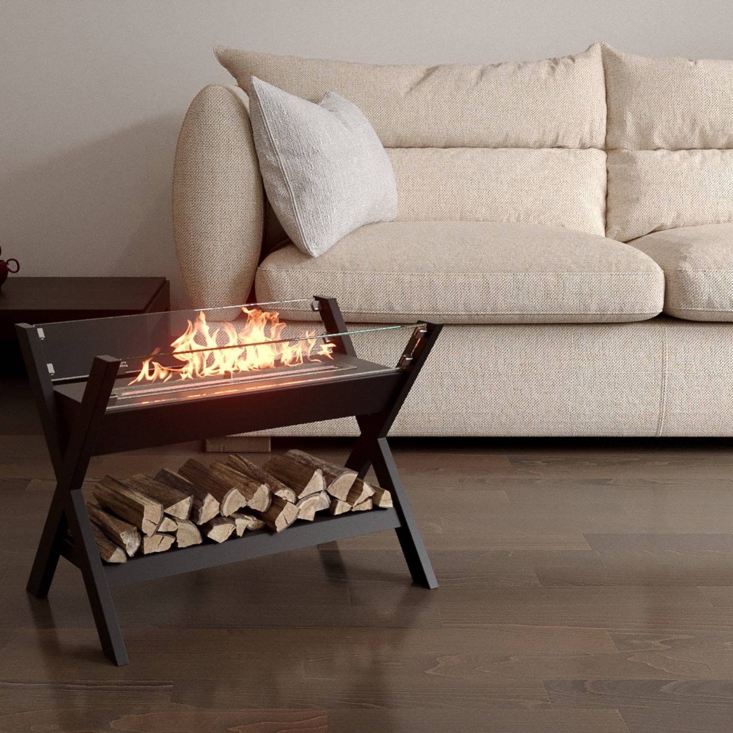 Биокамин напольный Royal Thermo RTBFP-F590AL Altai