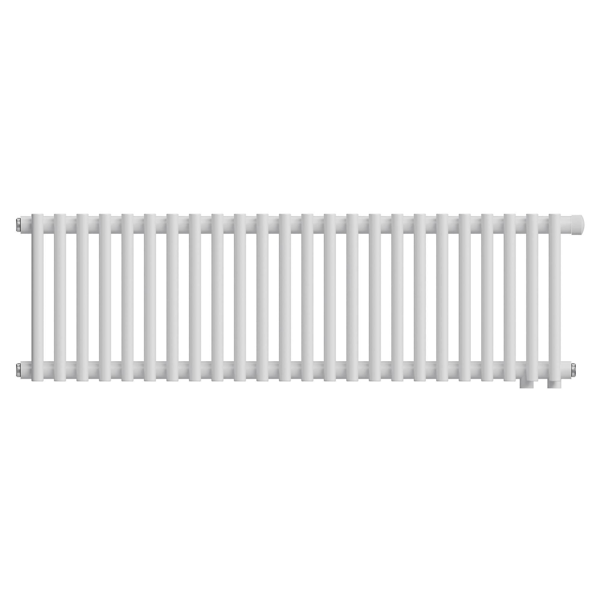 Стальной трубчатый радиатор Royal Thermo Shift R22 VC2030 24 секции нижнее подключение RAL 9016 НС-1631326