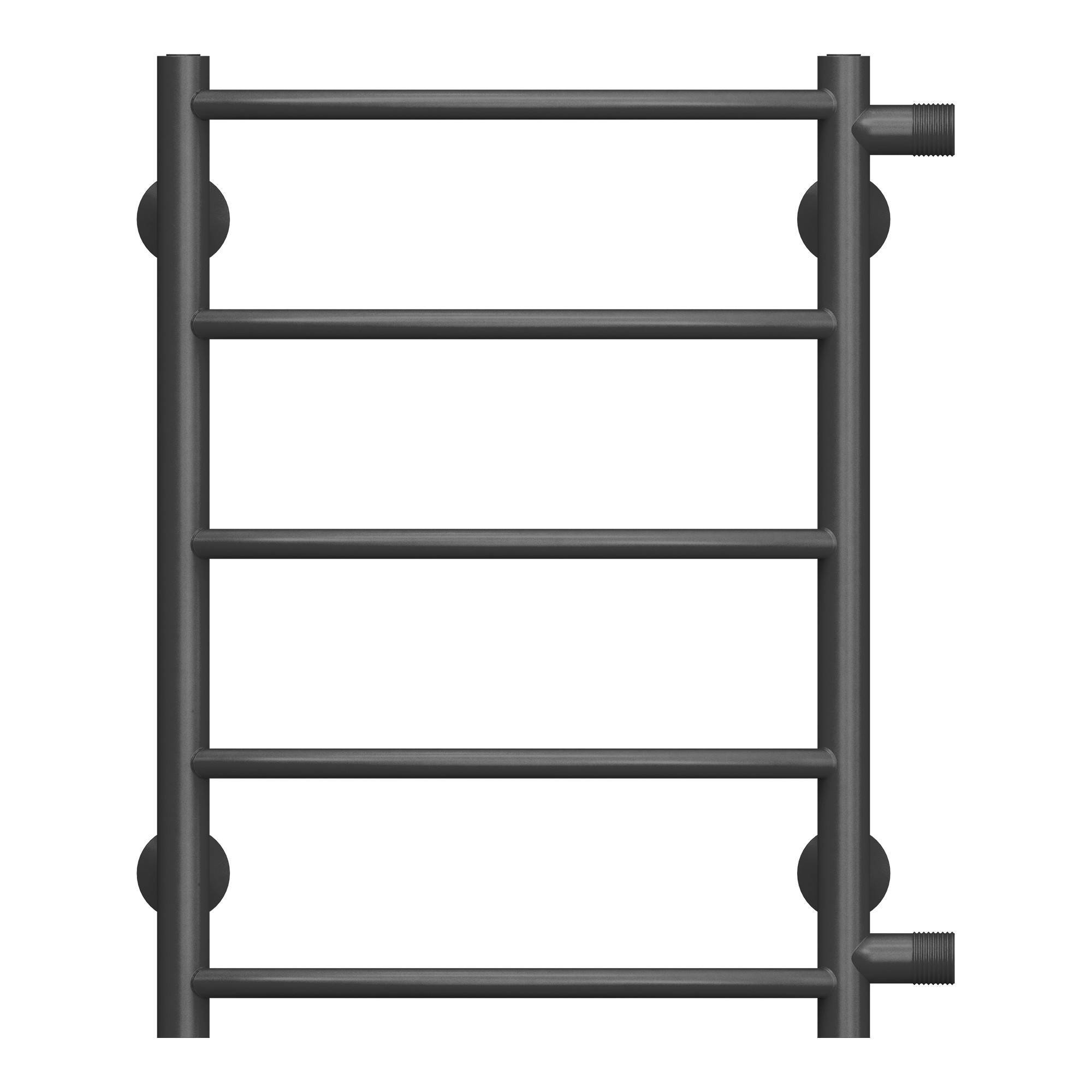 Полотенцесушитель водяной Royal Thermo Classic black П5 400х596 мм боковое подключение 500 мм НС-1443123