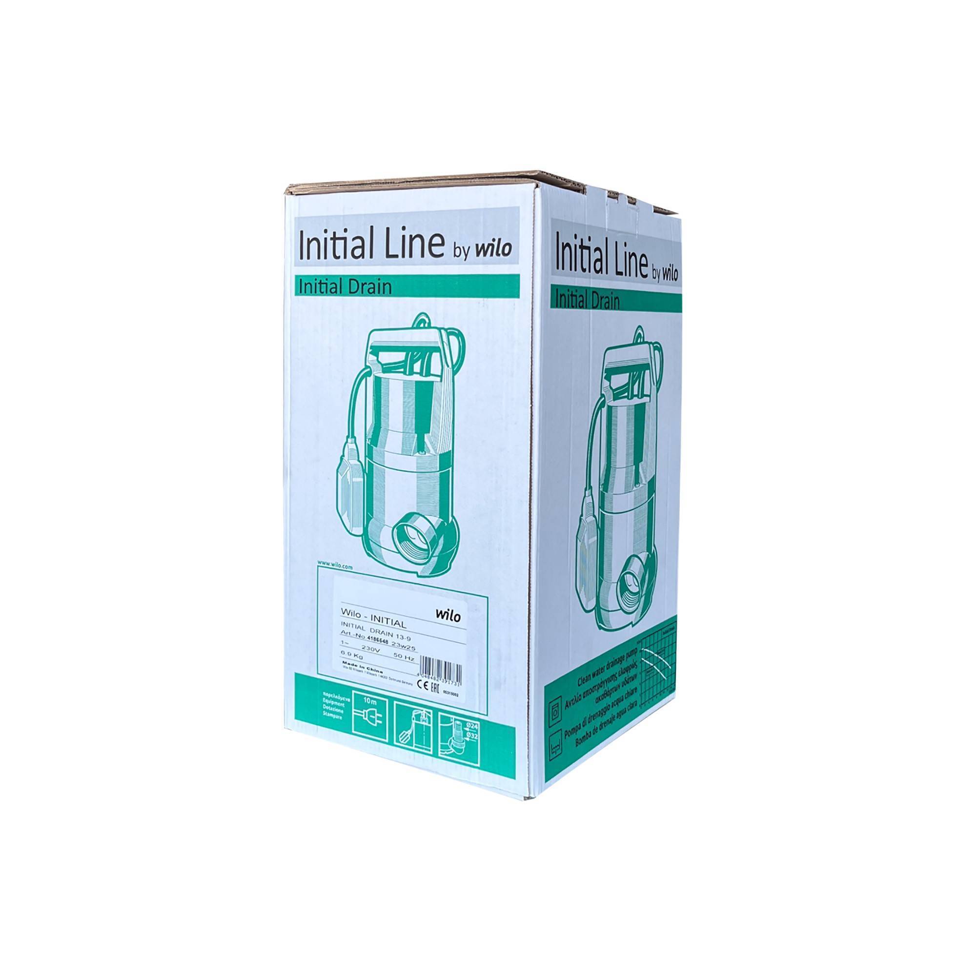 Насос дренажный Wilo Initian DRAIN 13-9 4245563