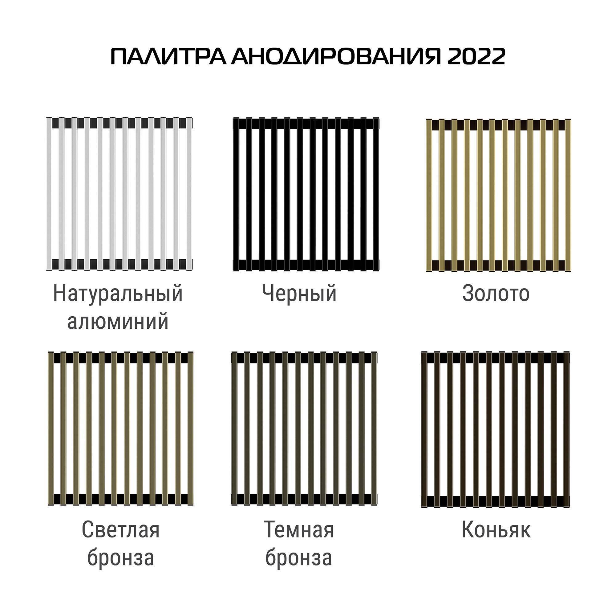 Внутрипольный конвектор Royal Thermo ATRIUM 75/200/900 мм DG-U темно-коричневый НС-1477726