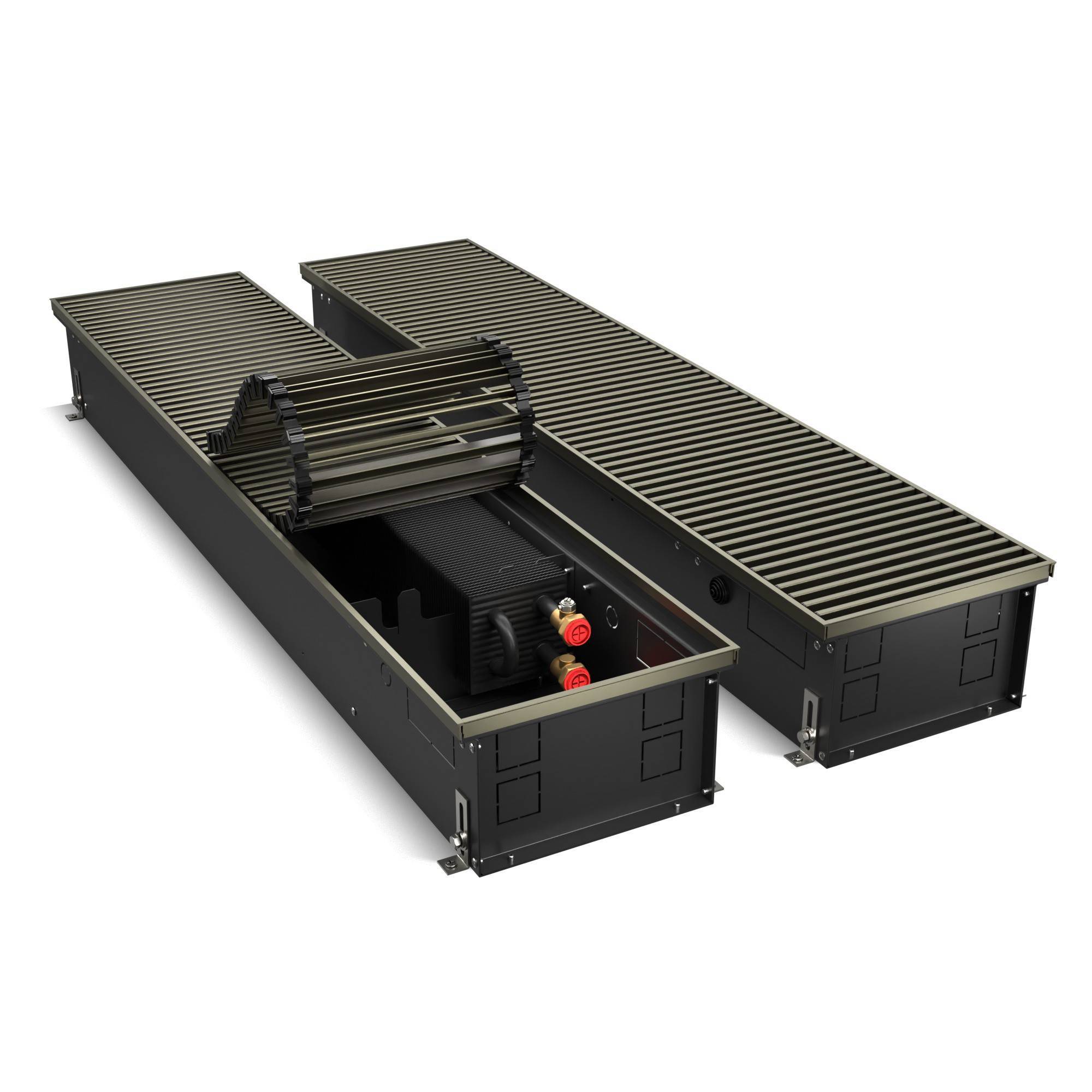 Конвектор внутрипольный Royal Thermo ATRIUM 150x250x2500 мм DG-U-DB 1558491