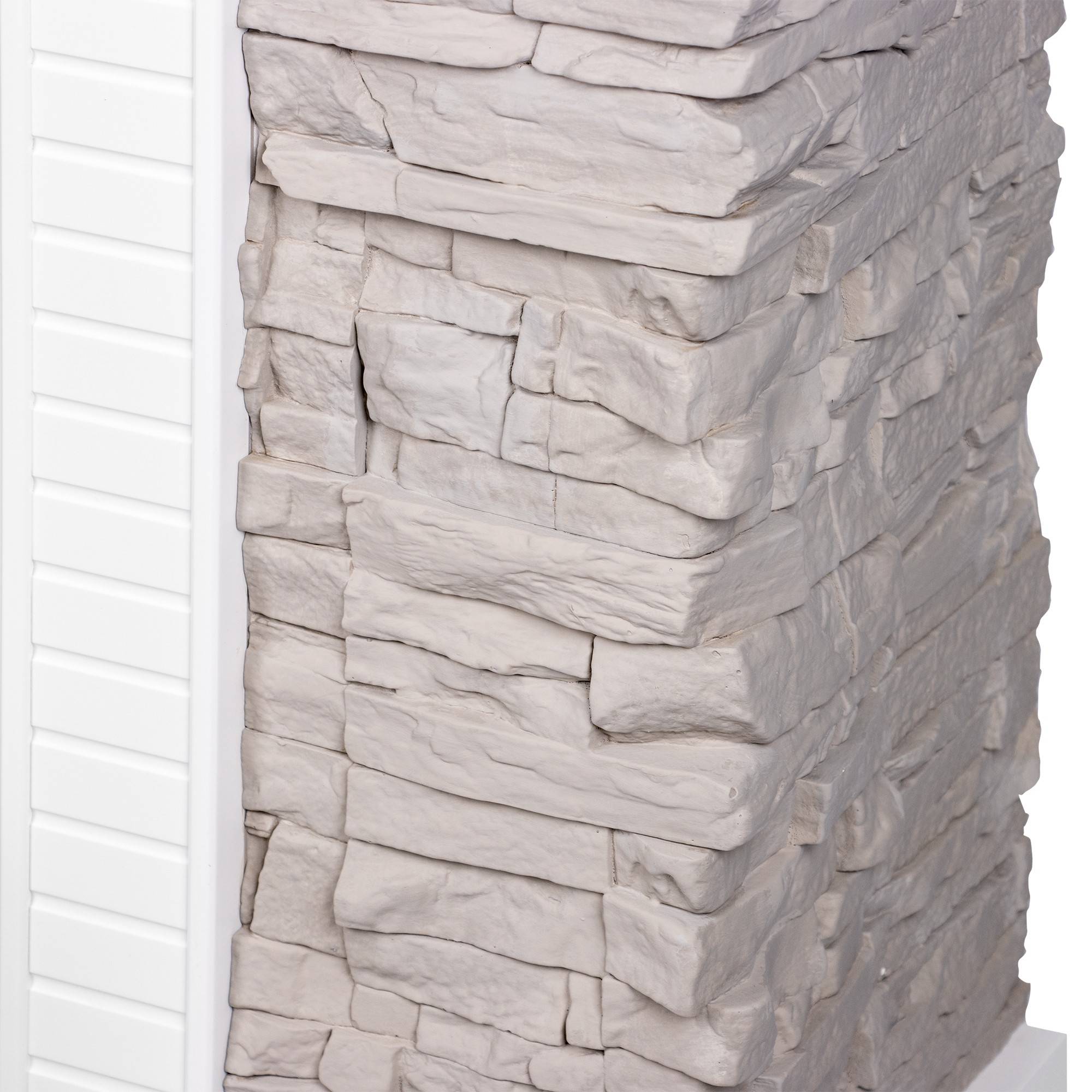 Портал для электрокамина Firelight Florida 25 белый, серый 1672686