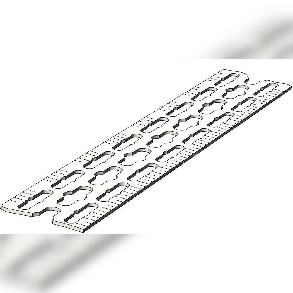 Шина монтажная Hommet 2000х50х3 мм 1679991