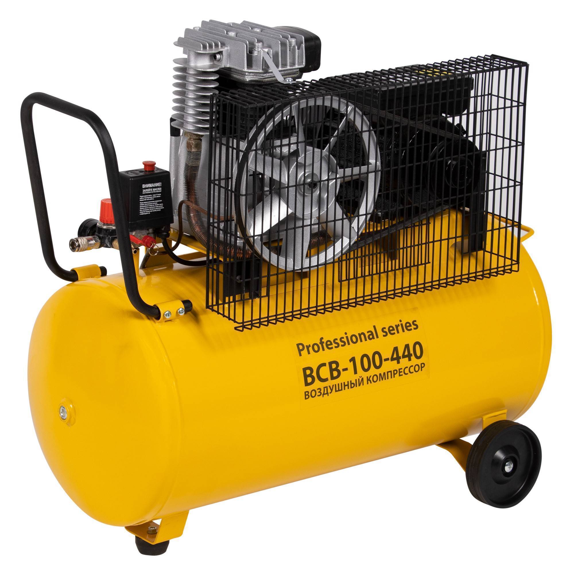 Компрессор ременной масляный Ballu BCB-100-440 100 л 440 л/мин BCB-100-440