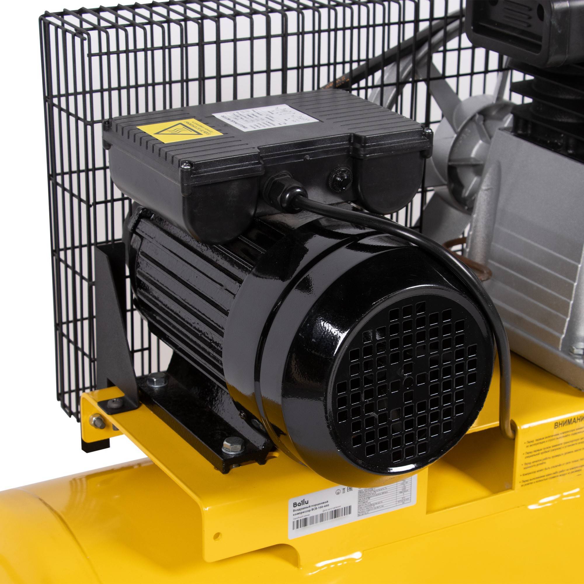 Компрессор ременной масляный Ballu BCB-100-440 100 л 440 л/мин BCB-100-440