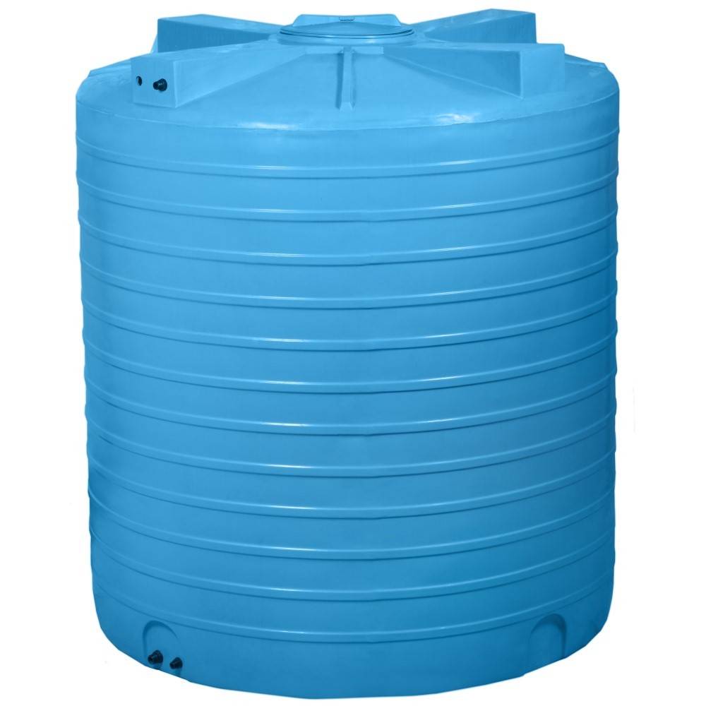 Бак для воды Акватек ATV-1000 цилиндрический синий с поплавком ATV-1000