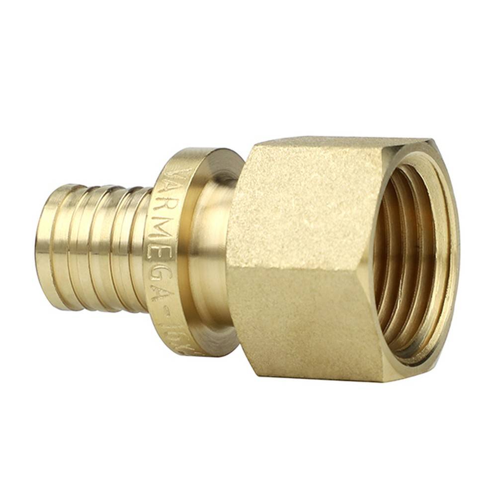 Муфта аксиальная переходная VARMEGA Slide-fit 25x1 ВР латунь VM51317