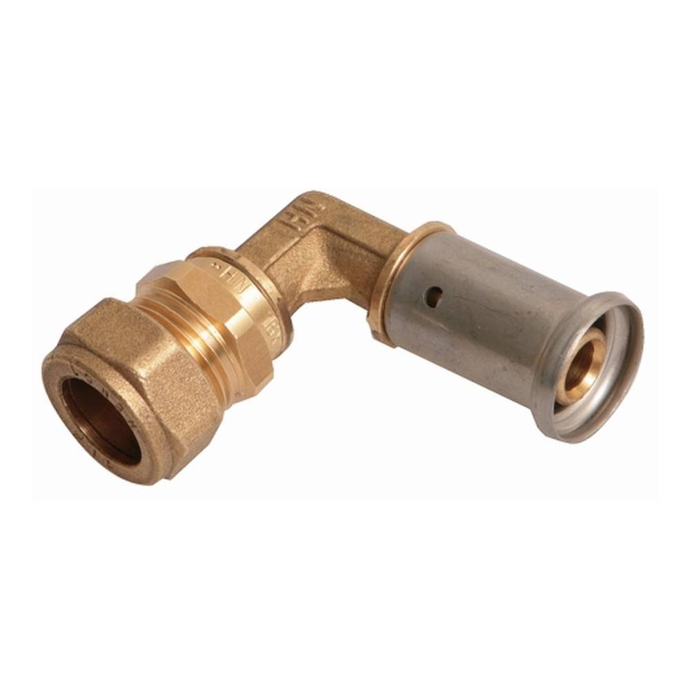 Адаптер угловой Henco пресс-обжим для медной трубы 26x22Cu 1646712