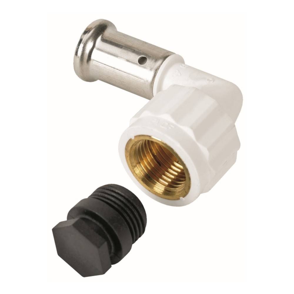 Угольник 90° HENCO PVDF Press 20x1/2 ВР 4-2004