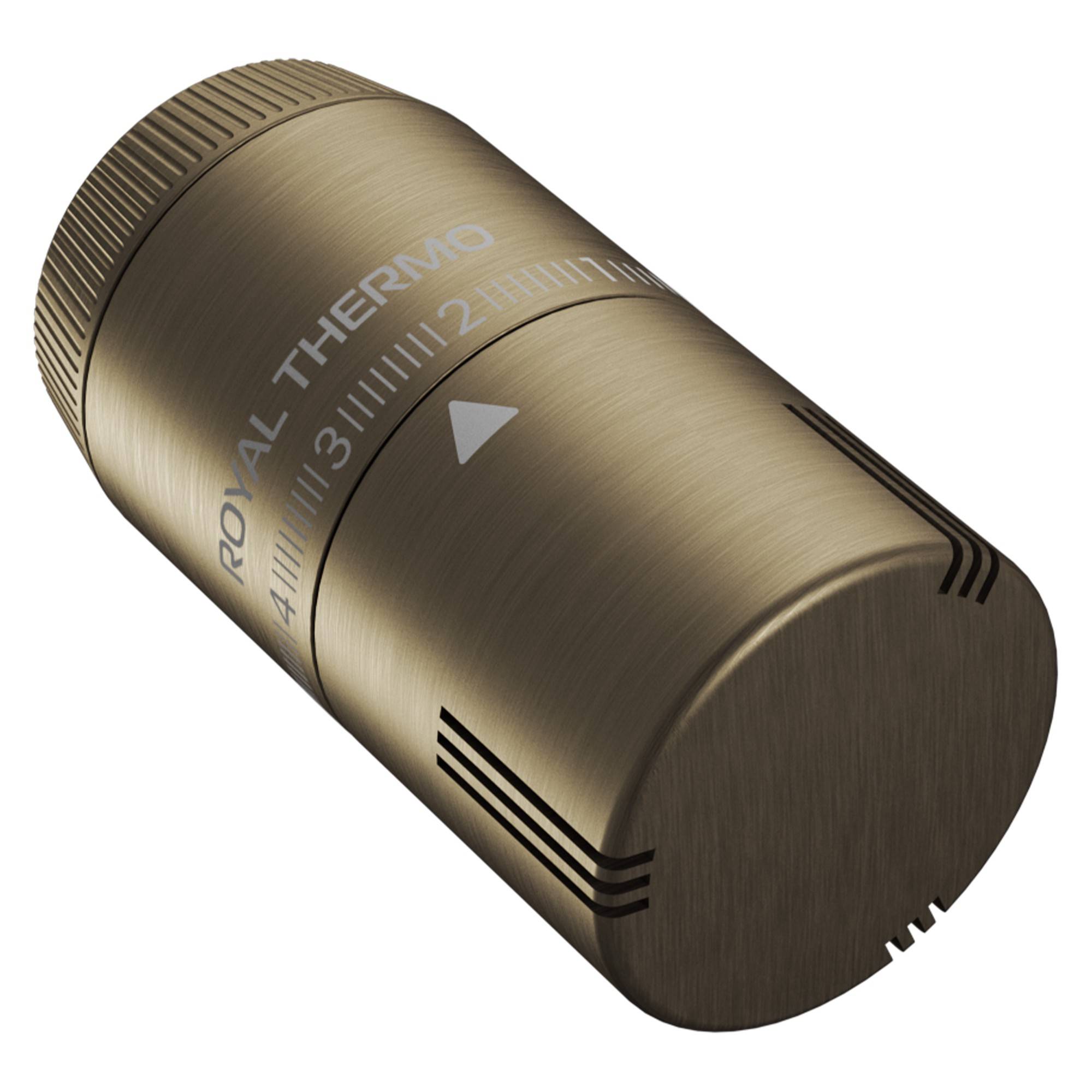 Термоголовка жидкостная Royal Thermo Design M30x1.5 бронза НС-1706257