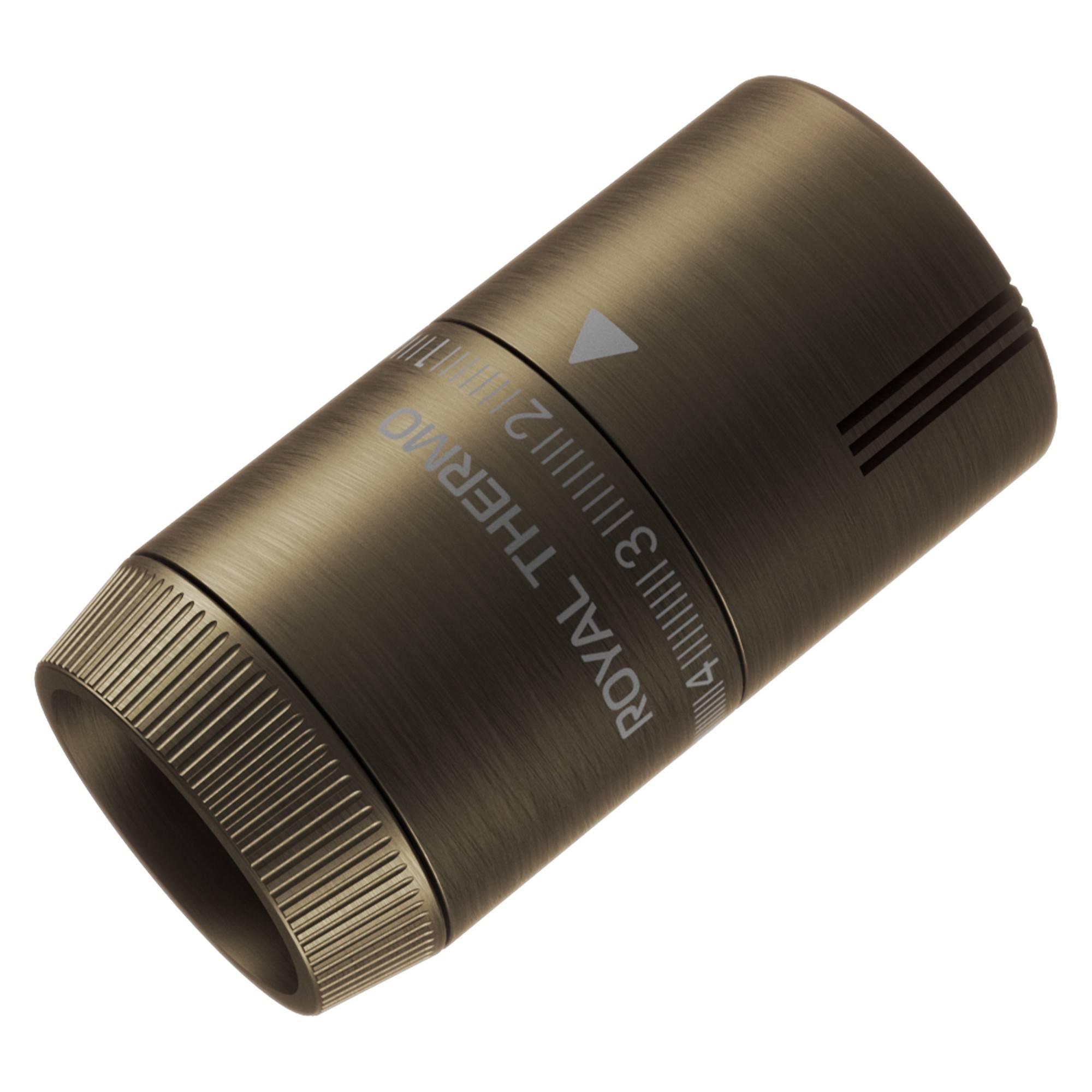 Термоголовка жидкостная Royal Thermo Design M30x1.5 бронза НС-1706257