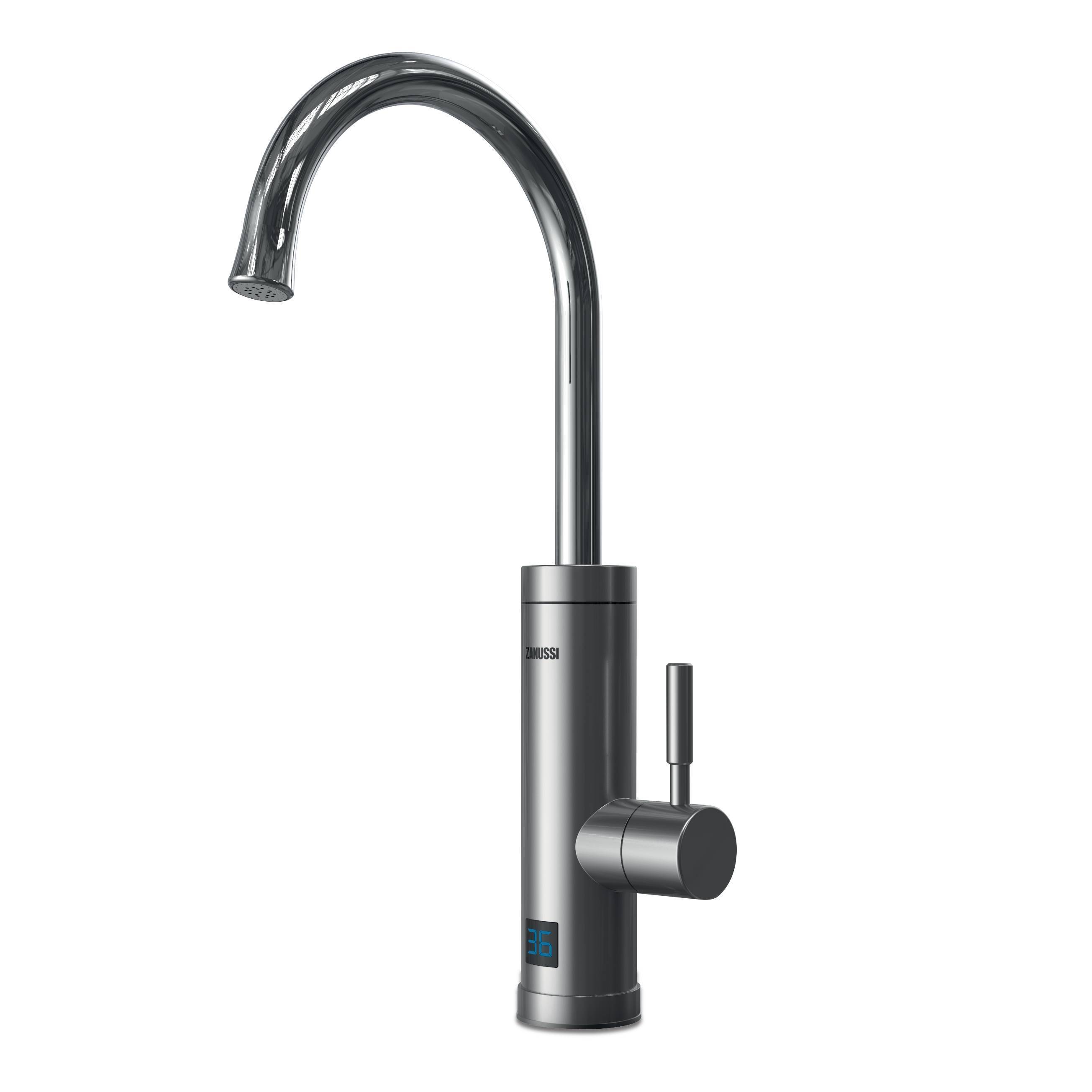 Водонагреватель проточный Zanussi SmartTap Steel 1294015