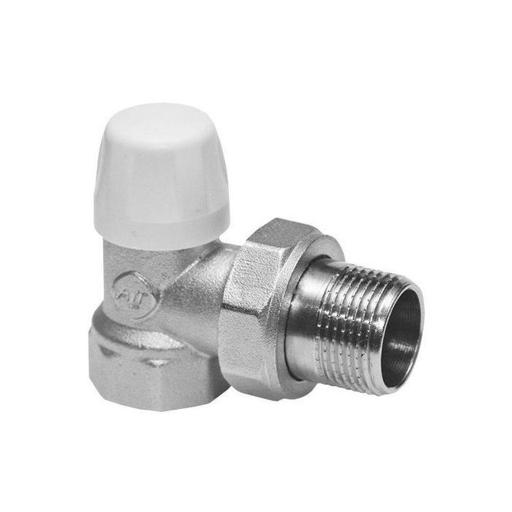 Клапан запорный радиаторный угловой Altstream 1/2 дюйма ВР-НР 101011