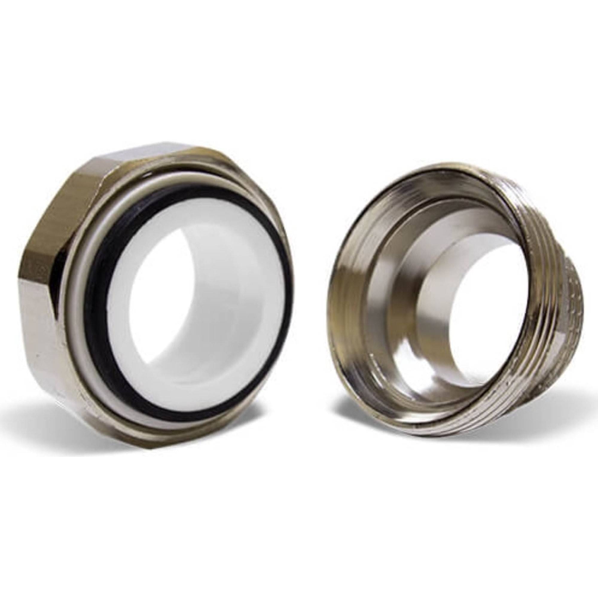 Муфта комбинированная разъемная TEBO PP-R 25x3/4 ВР евроконус белая 030021805