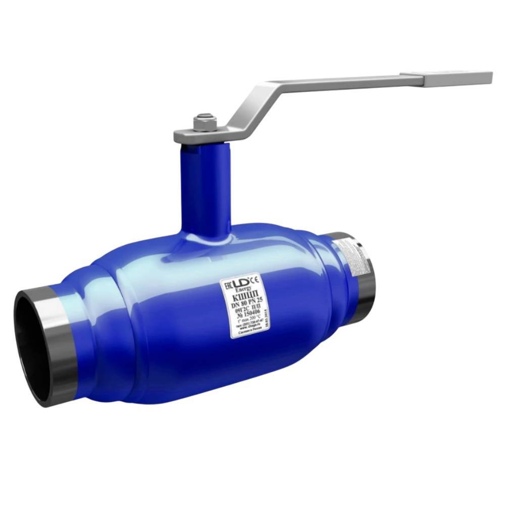 Кран шаровой стальной LD Energy Ду 20 Ру 40 приварной полнопроходной 1636472