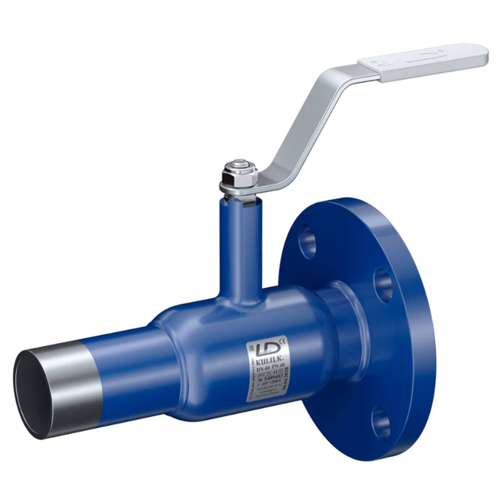 Кран шаровой LD Energy Ду200/150 Ру25 комбинированный неполнопроходной КШ.Ц.К.Energy.150/200.025.Н/П.02