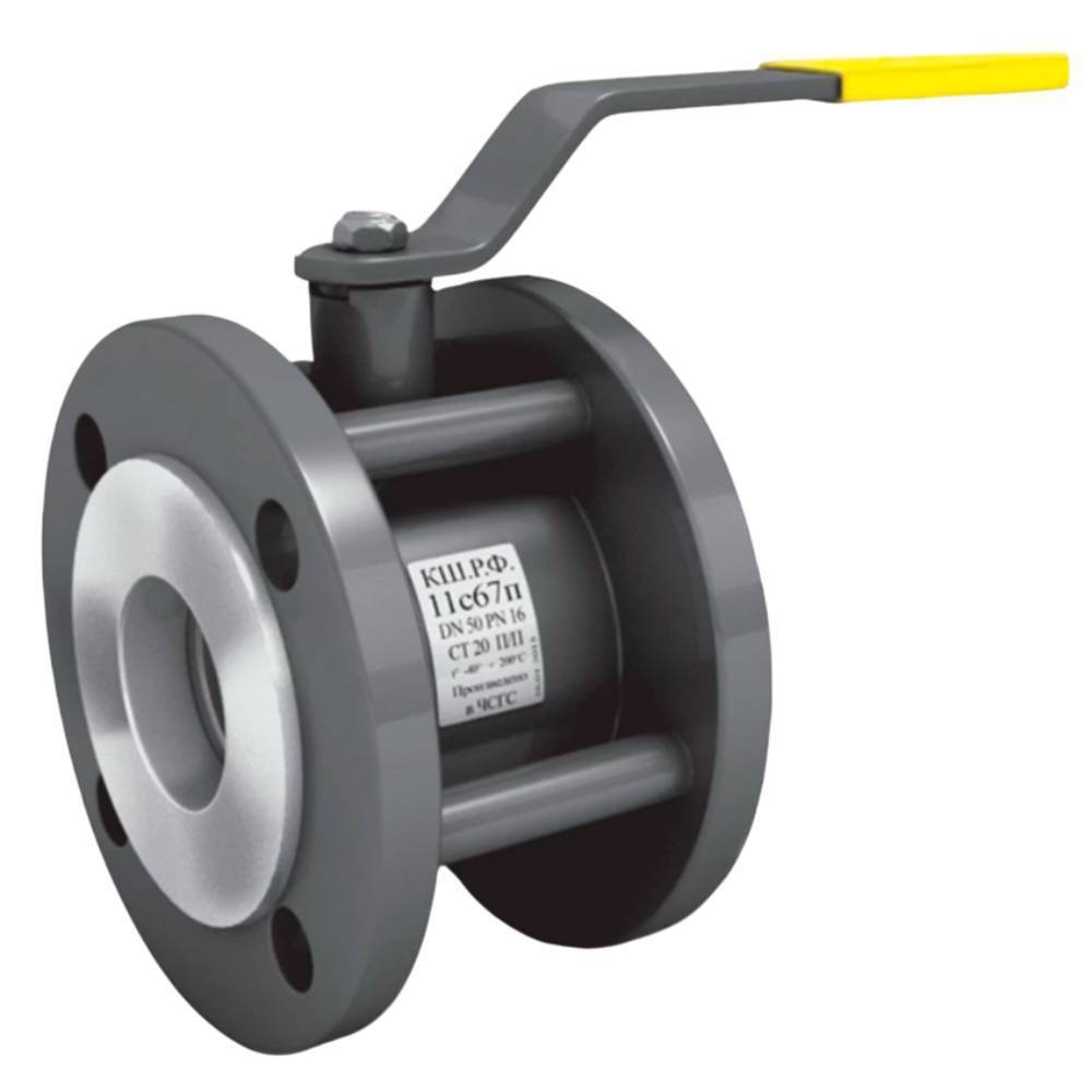 Кран шаровой LD 11с67п фланцевый разборный неполнопроходной Ду 100/80 Ру 16 L-130 1667054