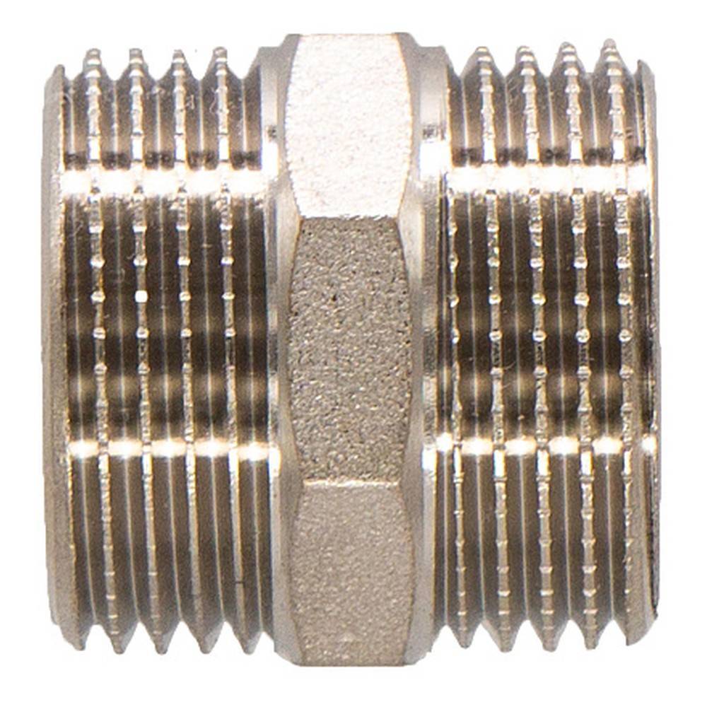 Ниппель CTM латунный 1 1/2 ш/ш 1206857