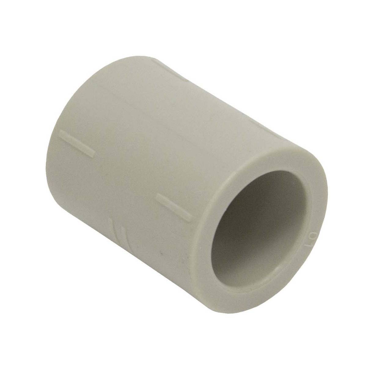 Муфта TEBO PP-R соединительная 25 мм серый 1409575