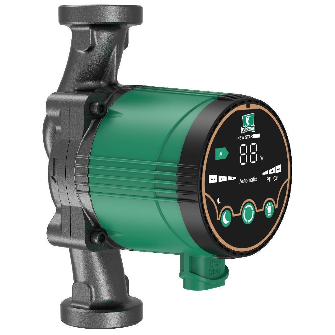 Насос циркуляционный Pumpman NEWSTAR 25/4 энергоэффективный NEWSTAR 25/4