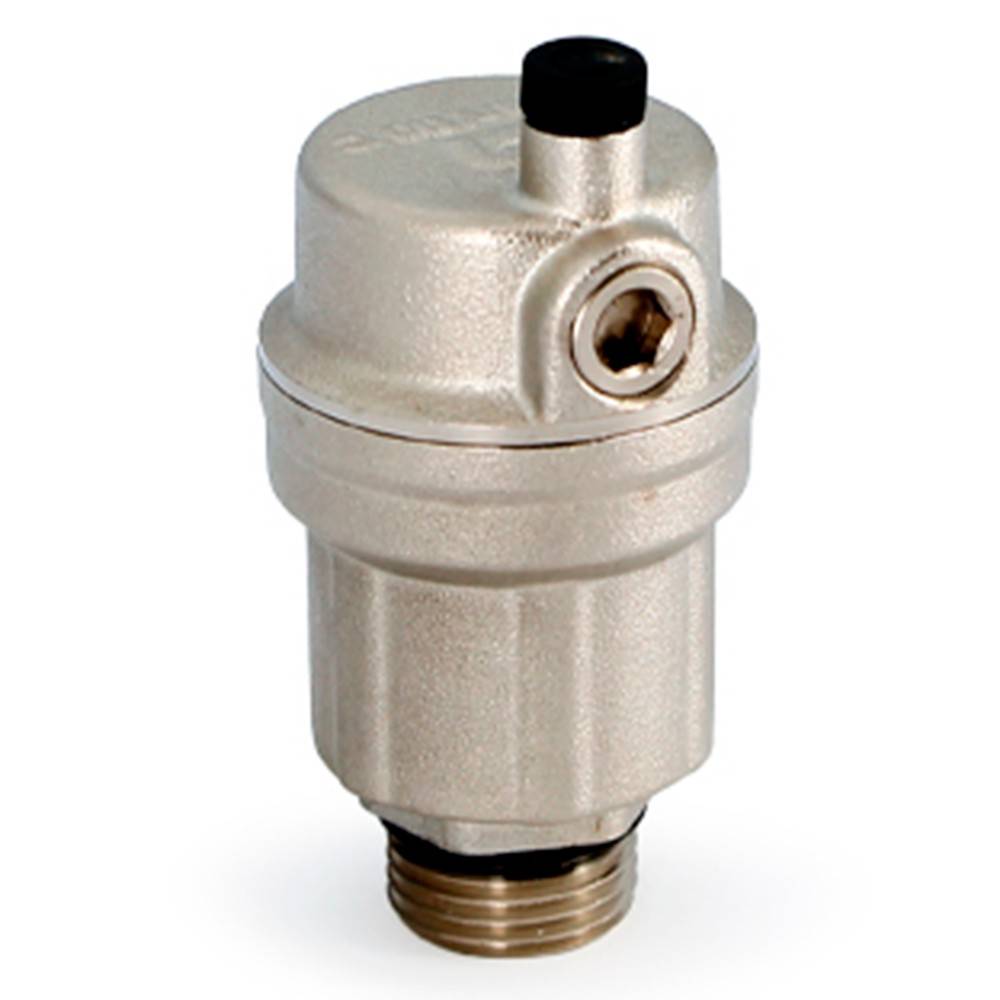 Воздухоотводчик автоматический Uni-Fitt никелированный 1/2 с уплотнением O-Ring 234N2001