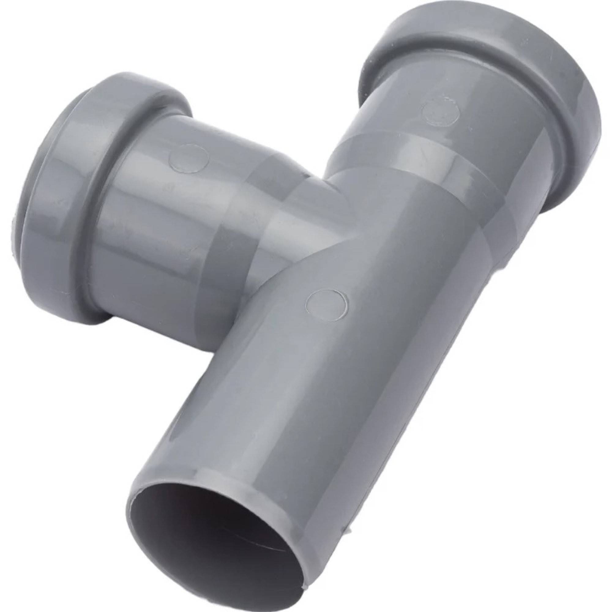 Тройник канализационный Политэк 40х40 мм 87.5° 1306905