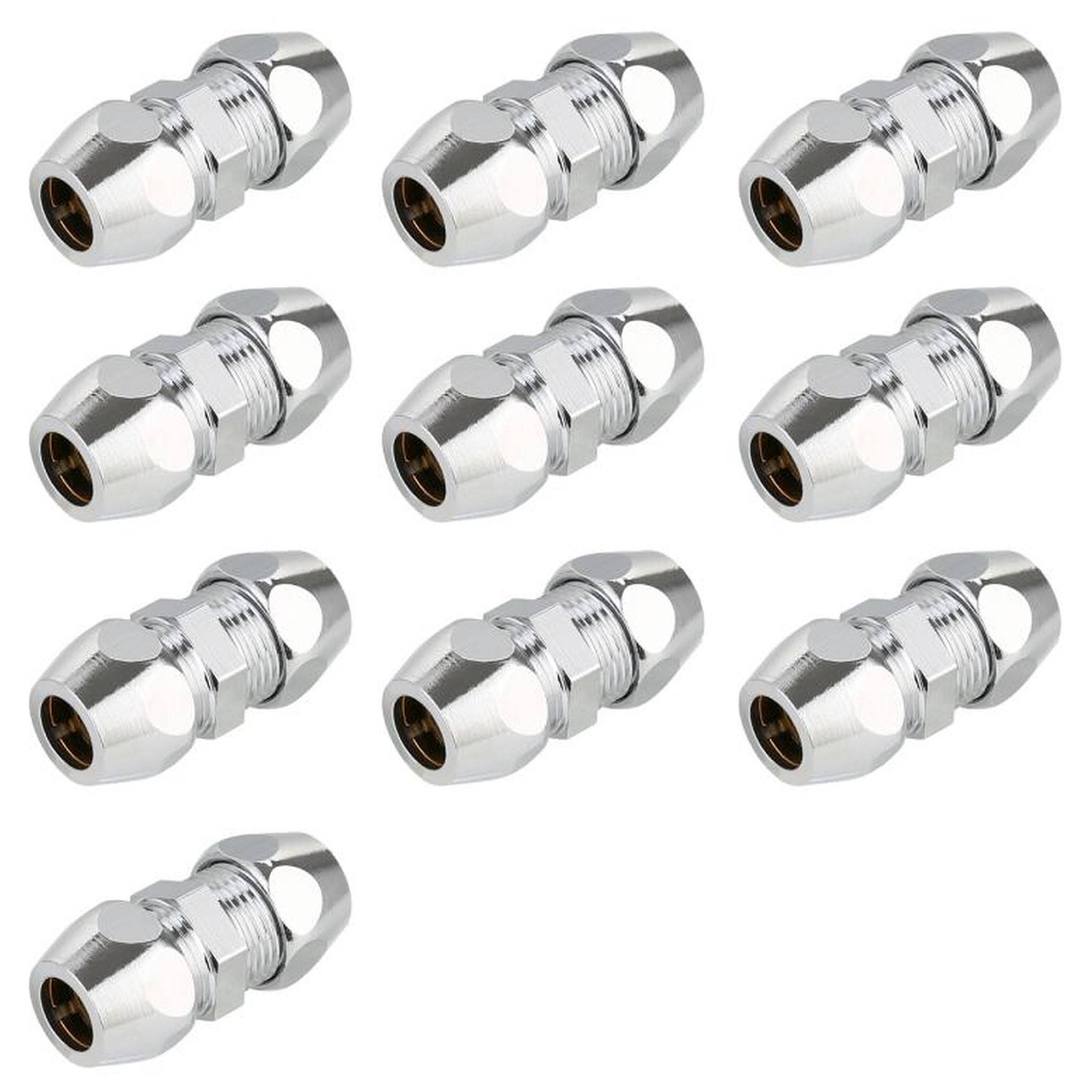 Концевик прямой Gappo G1101 цанга-цанга 10х10 мм G1101