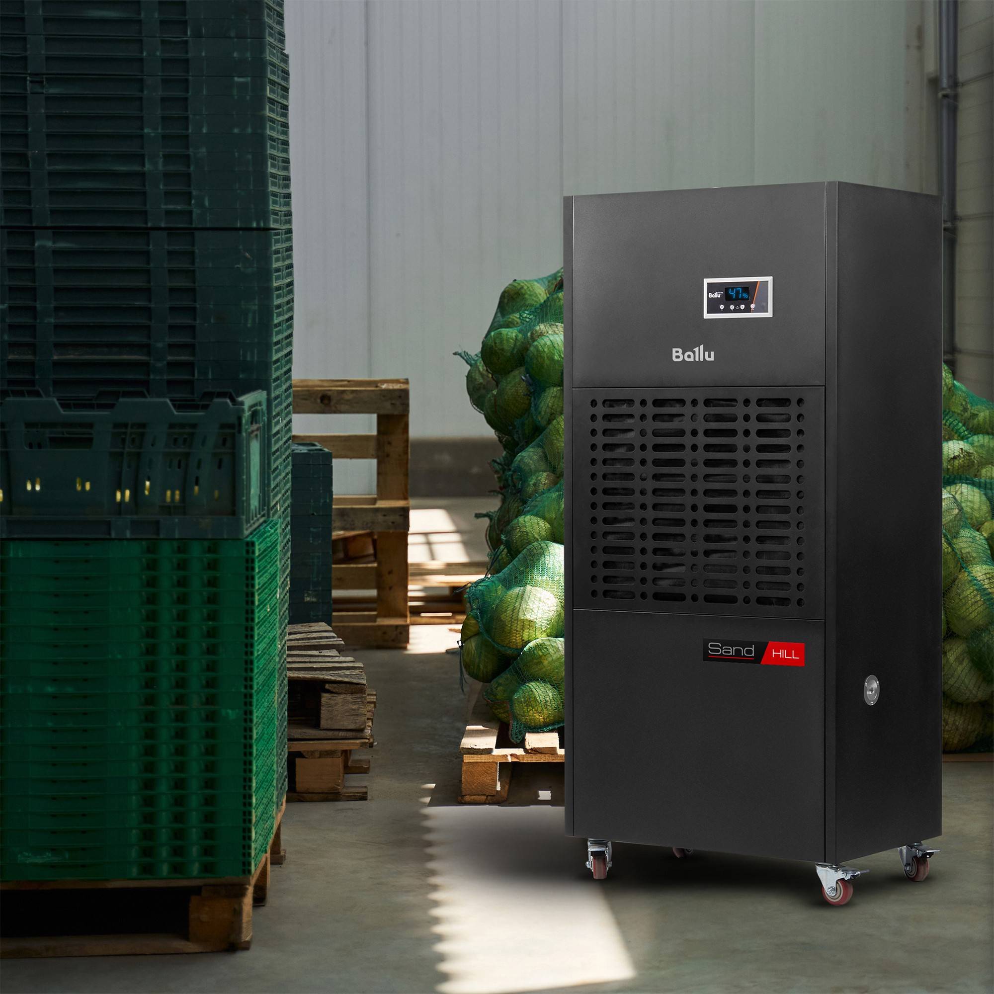 Осушитель воздуха промышленный Ballu Sand hill BDH-240LE колонный