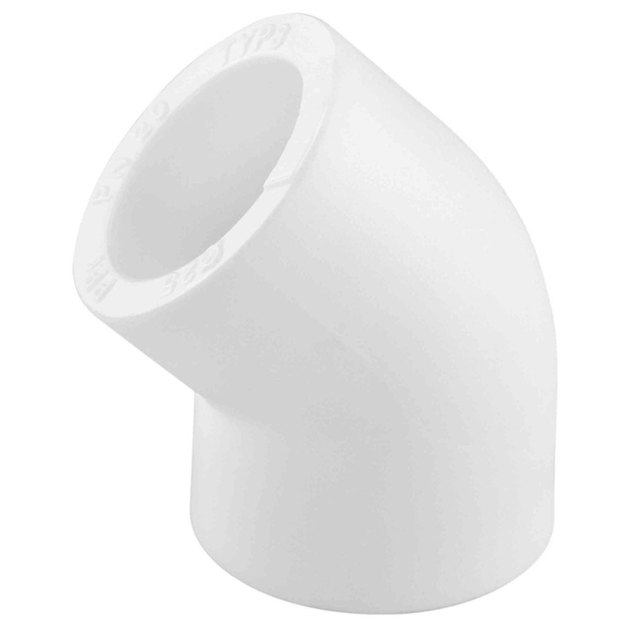 Угольник 45° MeerPlast PPRC 32 мм белый MP.01.02.032