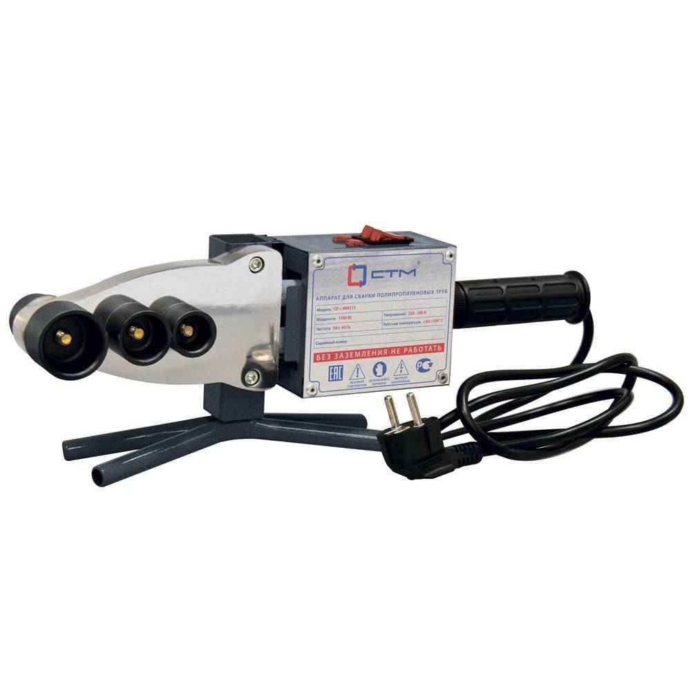 Аппарат для сварки полипропиленовых труб СТМ 750+750 Вт 1499236