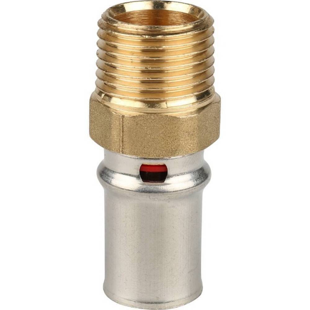 Переходник пресс с наружной резьбой STOUT 16х1/2 SFP-0001-001216