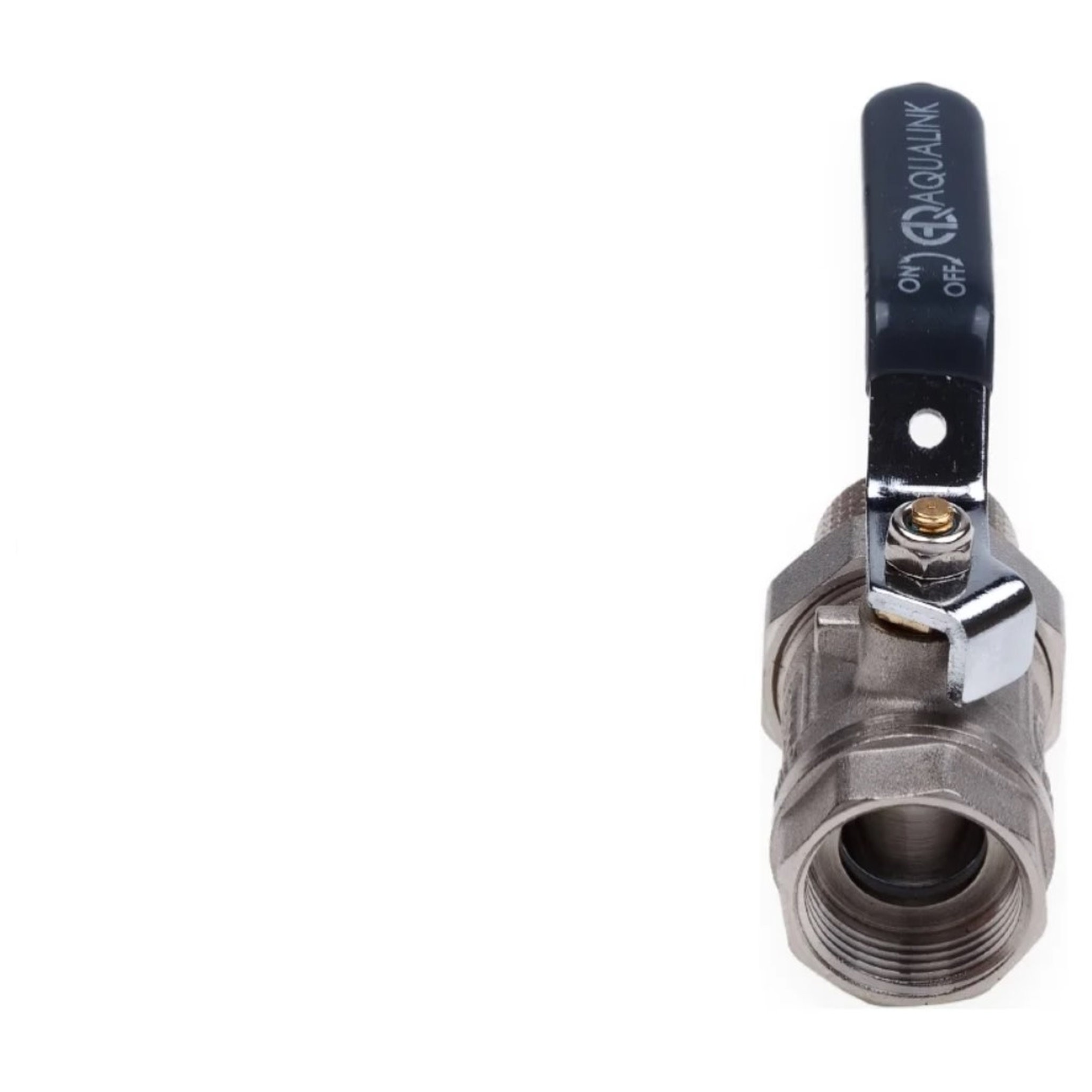 Кран шаровой AQUALINK со сгоном прямой ВН 3/4 ручка 1593724