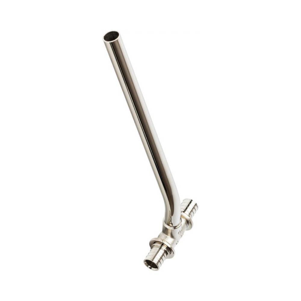 Тройник аксиальный РОСТерм Т-образный для подключения радиатора 20х15х25 мм 1517723