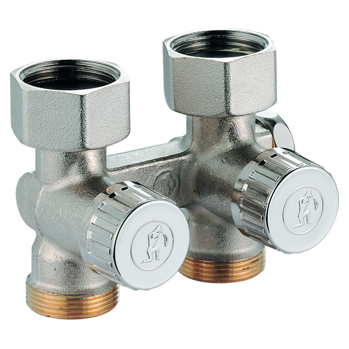 Узел нижнего подключения Giacomini R383X012 прямой 1/2x3/4 EK R383X012