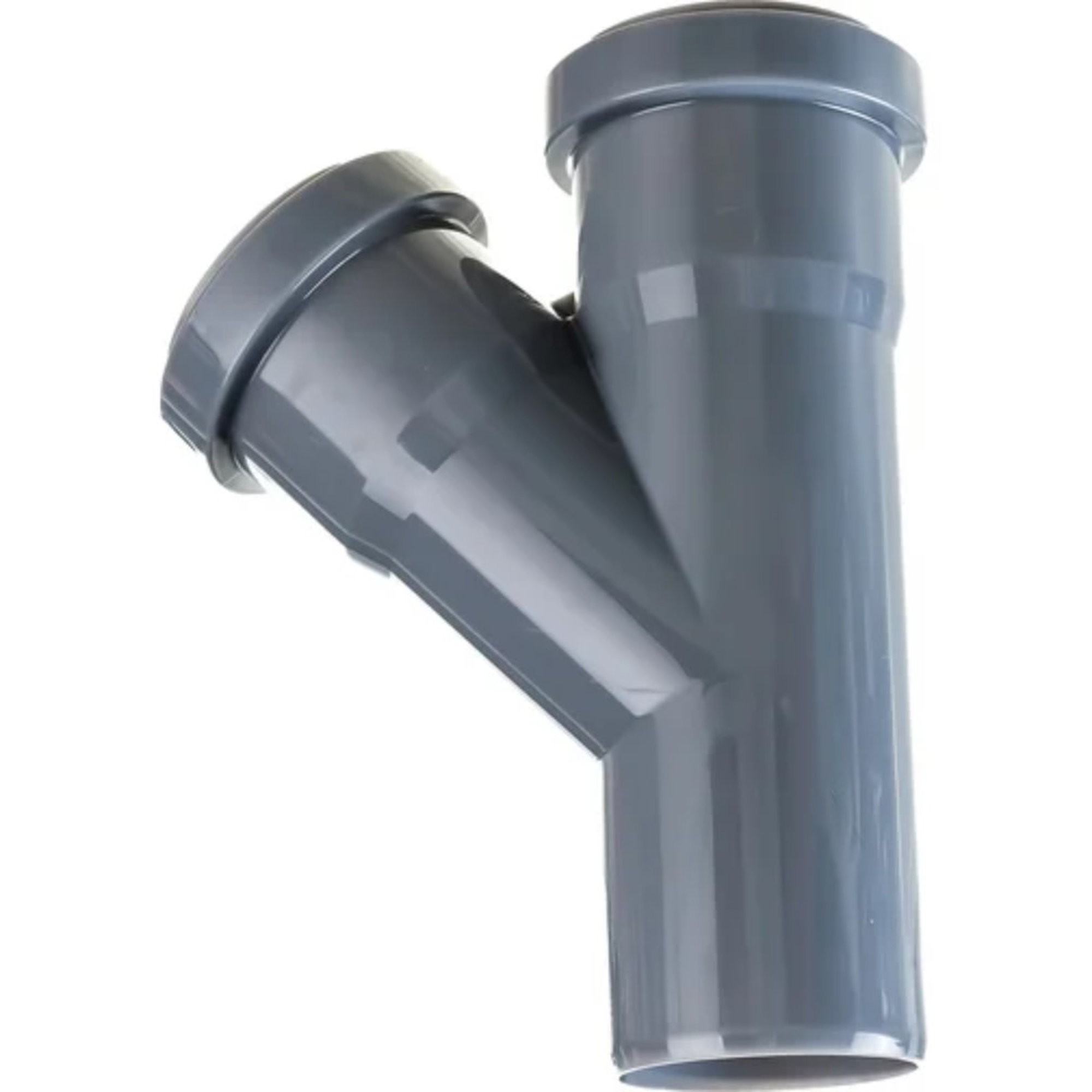 Тройник канализационный Политэк 50х50 мм 45° 1306906