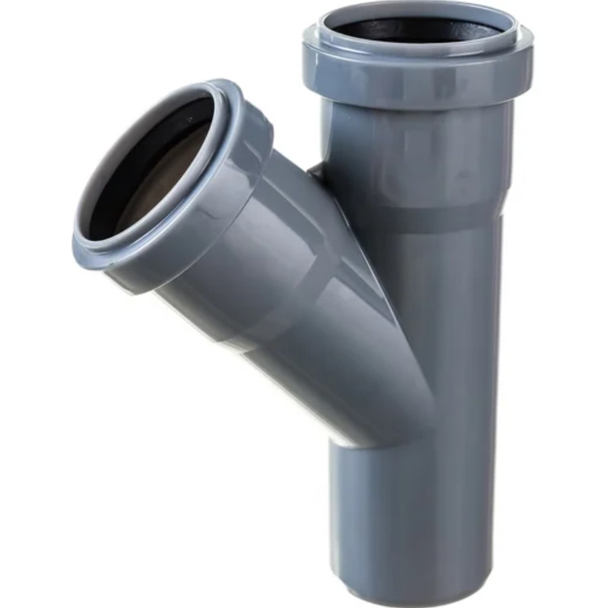 Тройник канализационный Политэк 50х50 мм 45° 1306906