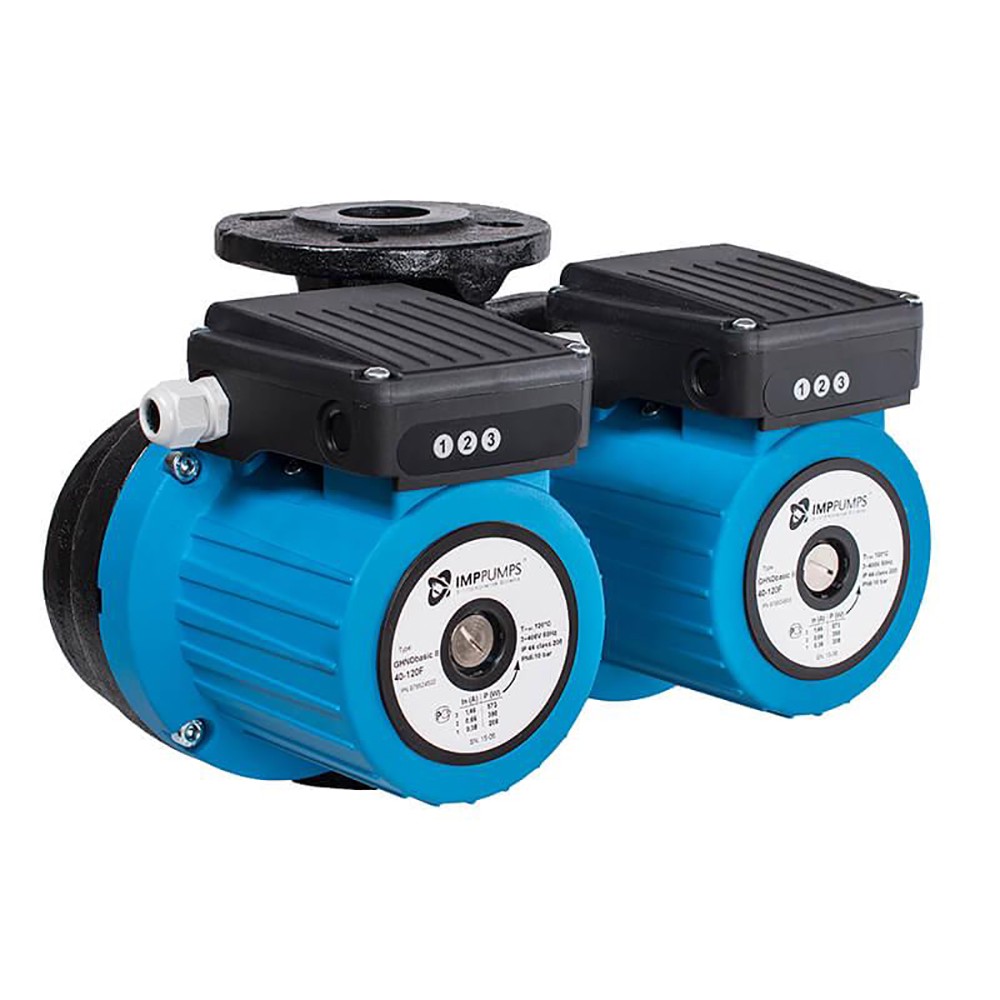 Насос циркуляционный сдвоенный фланцевый IMP PUMPS GHNDbasic II 65-190 F 1502988