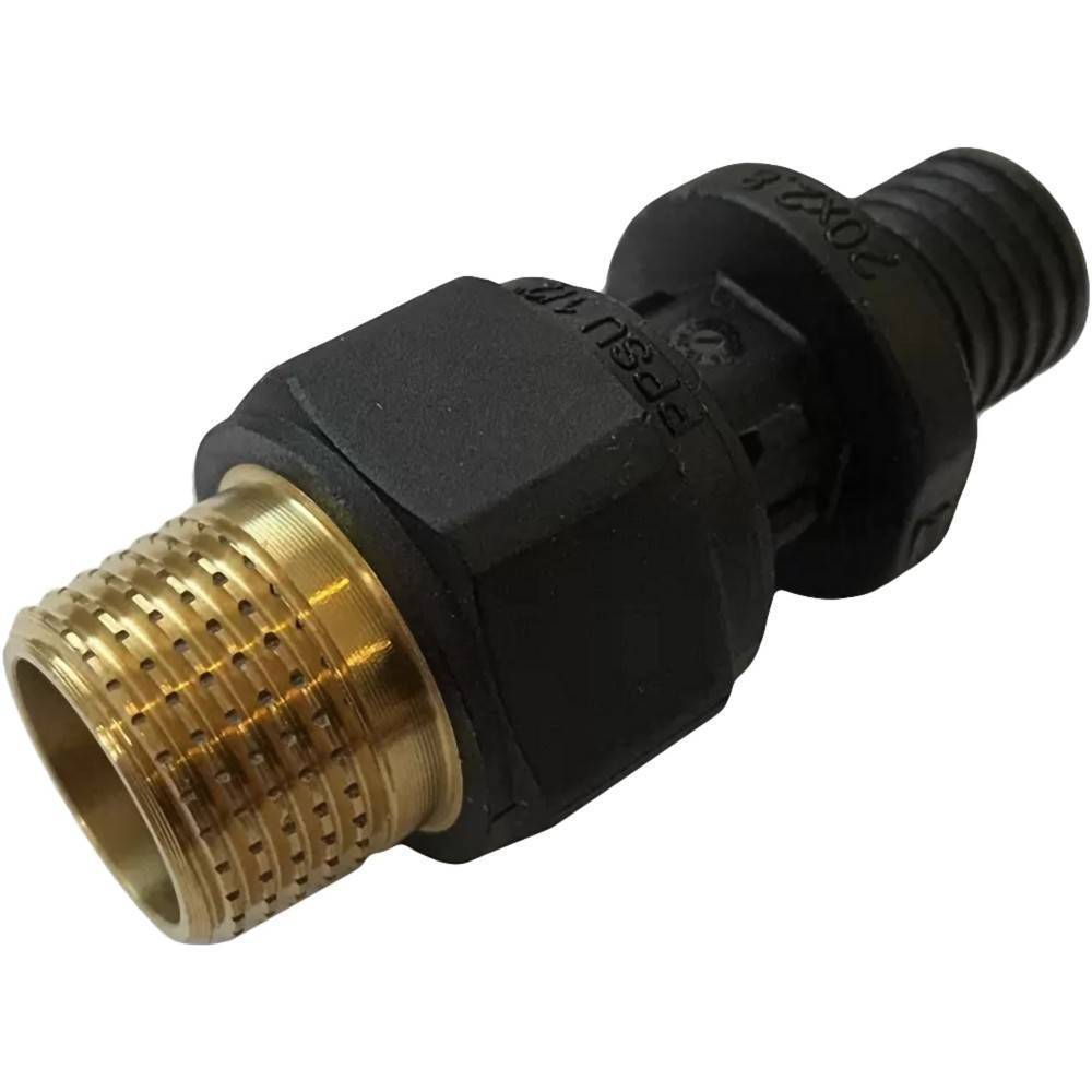 Муфта аксиальная VARMEGA Slide-fit 20х1/2 НР VM51203