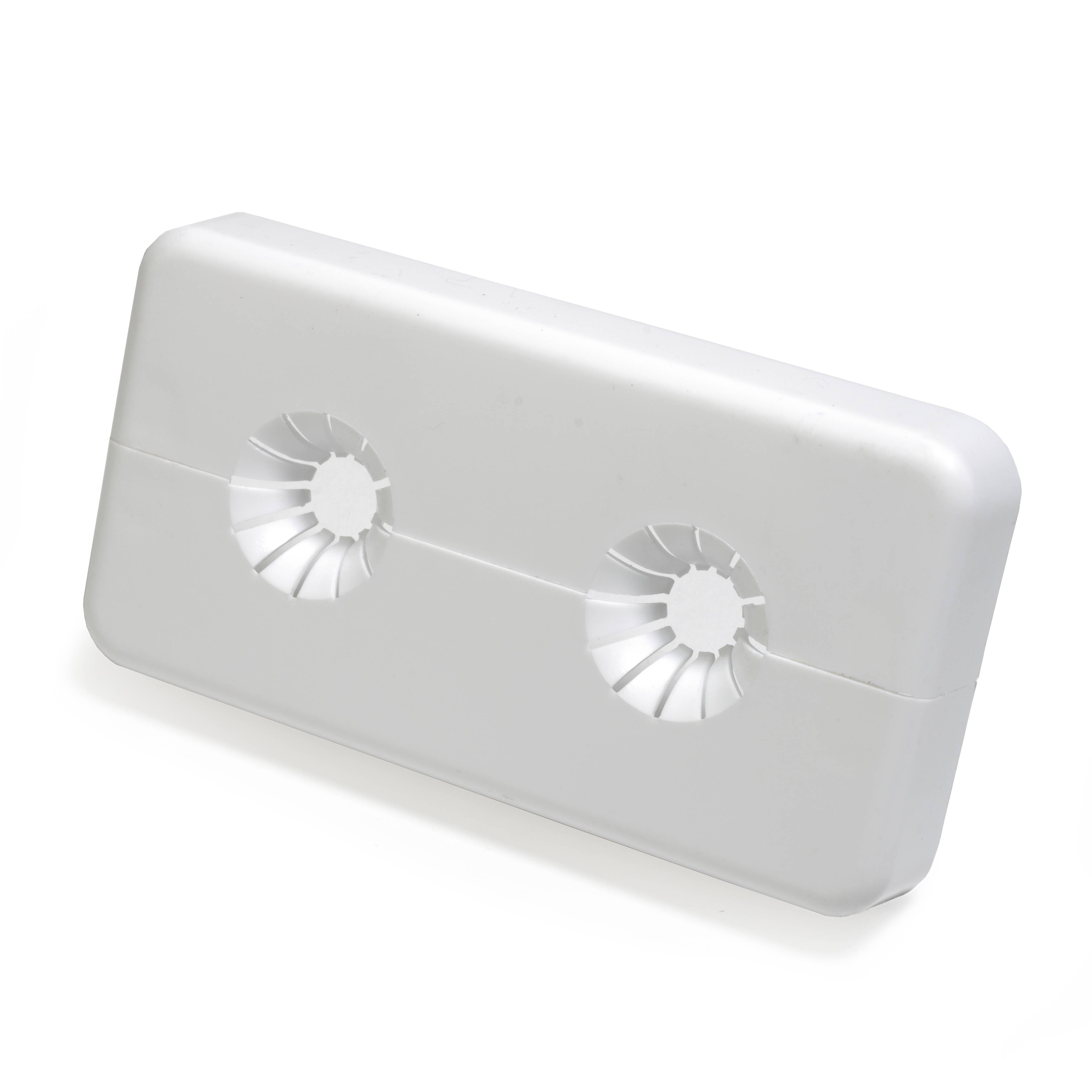 Розетка декоративная двойная Giacomini 50 мм R175CY001