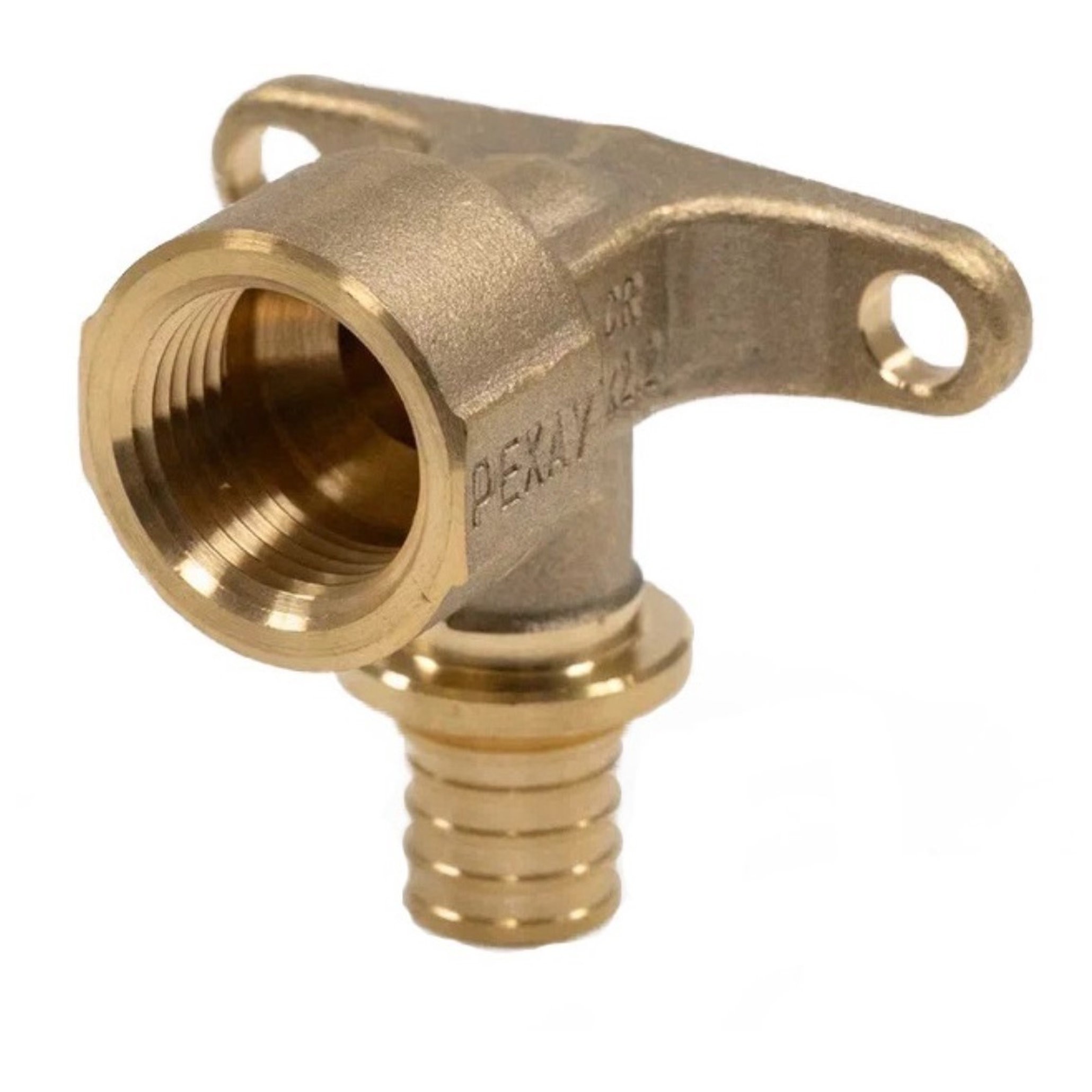 Угольник настенный REHAU Rautitan MX 16-Rp 1/2 короткий латунь 13150331001