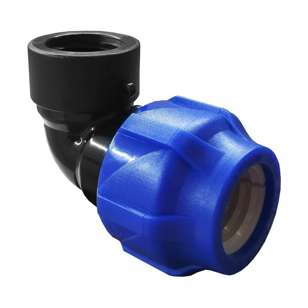 Отвод компрессионный Valfex ПНД с внутренней резьбой 32х1/2 1425687