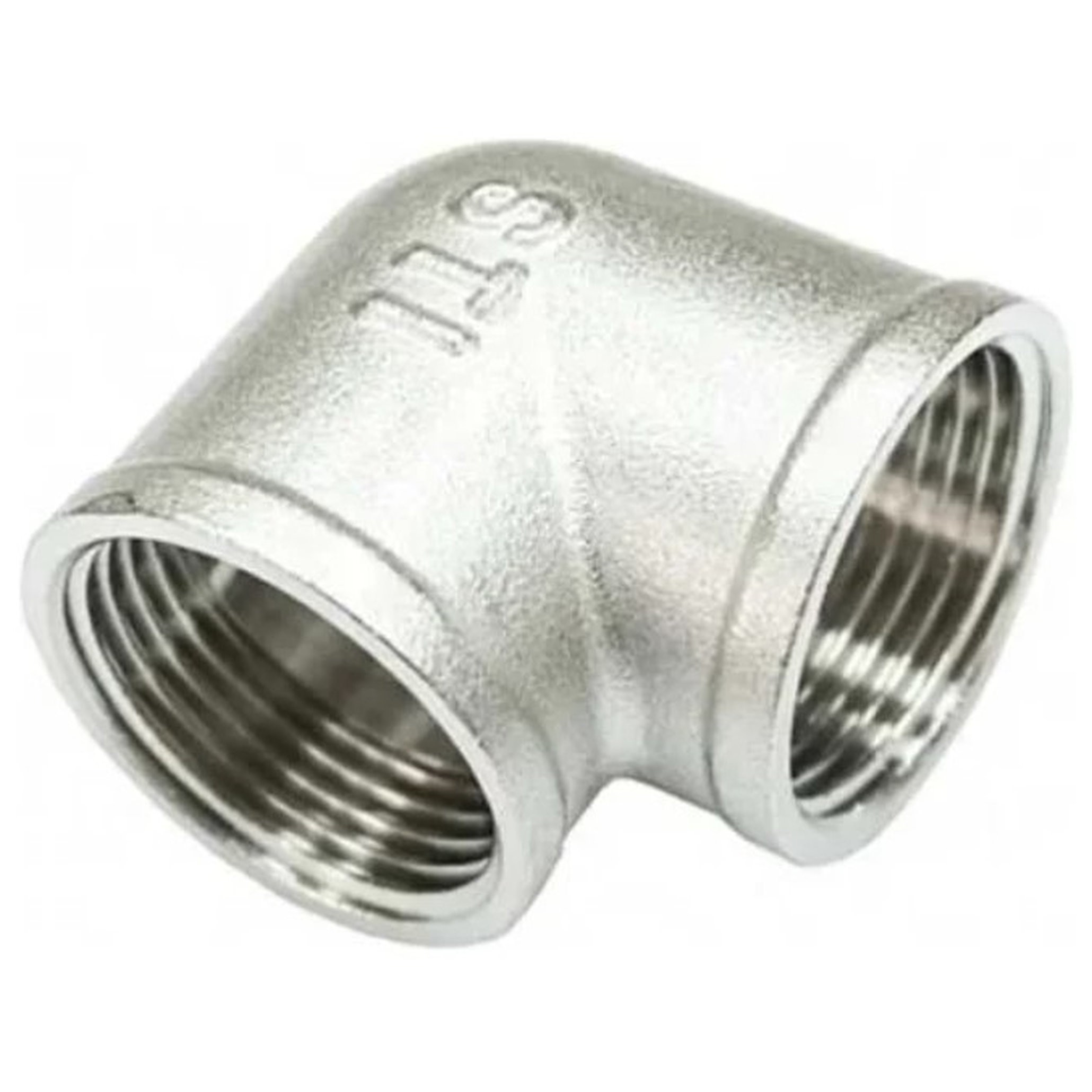 Угольник латунный STI 1 ВР/ВР никелированный 1644850