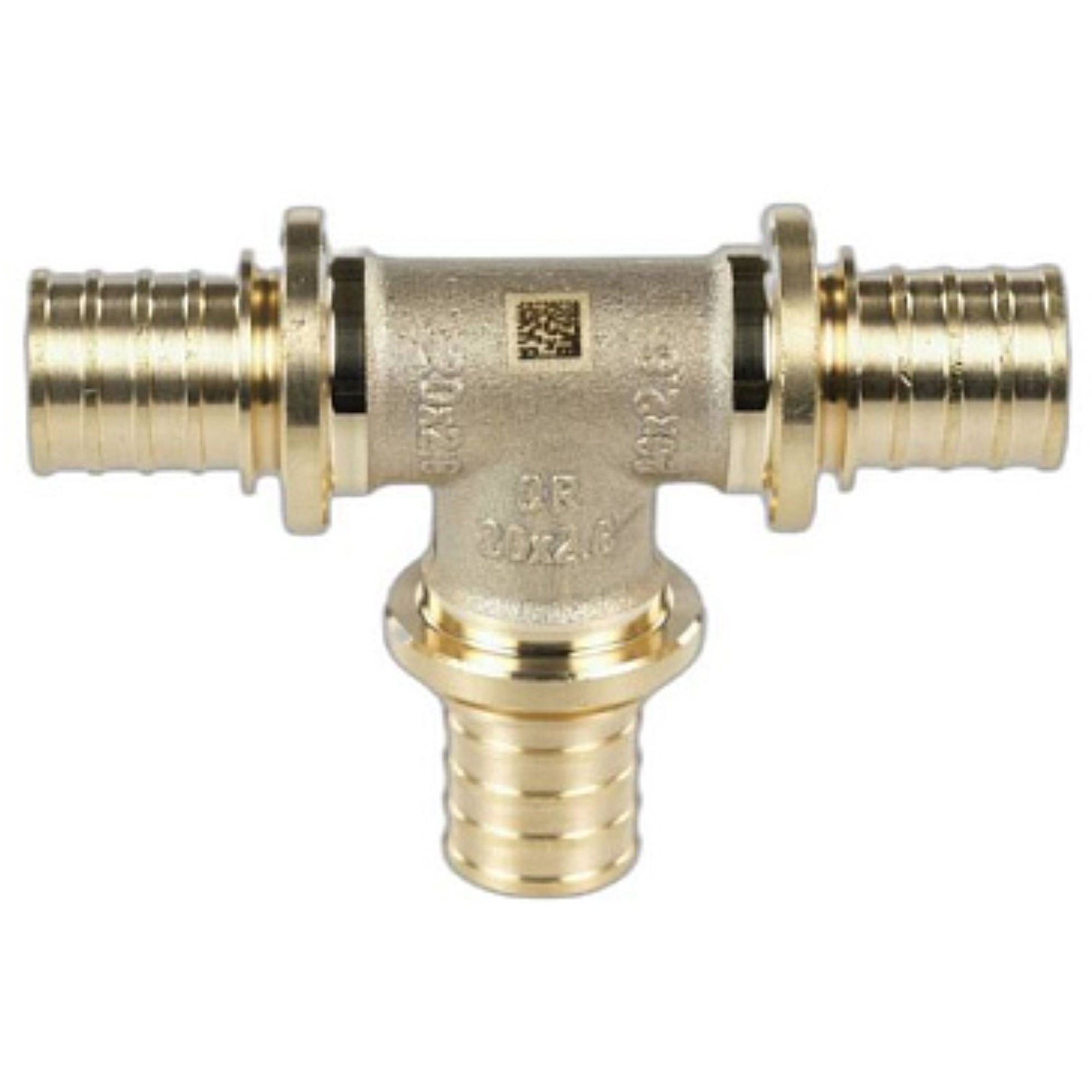 Тройник равнопроходный REHAU RAUTITAN MX 20-20-20 латунь 1649721