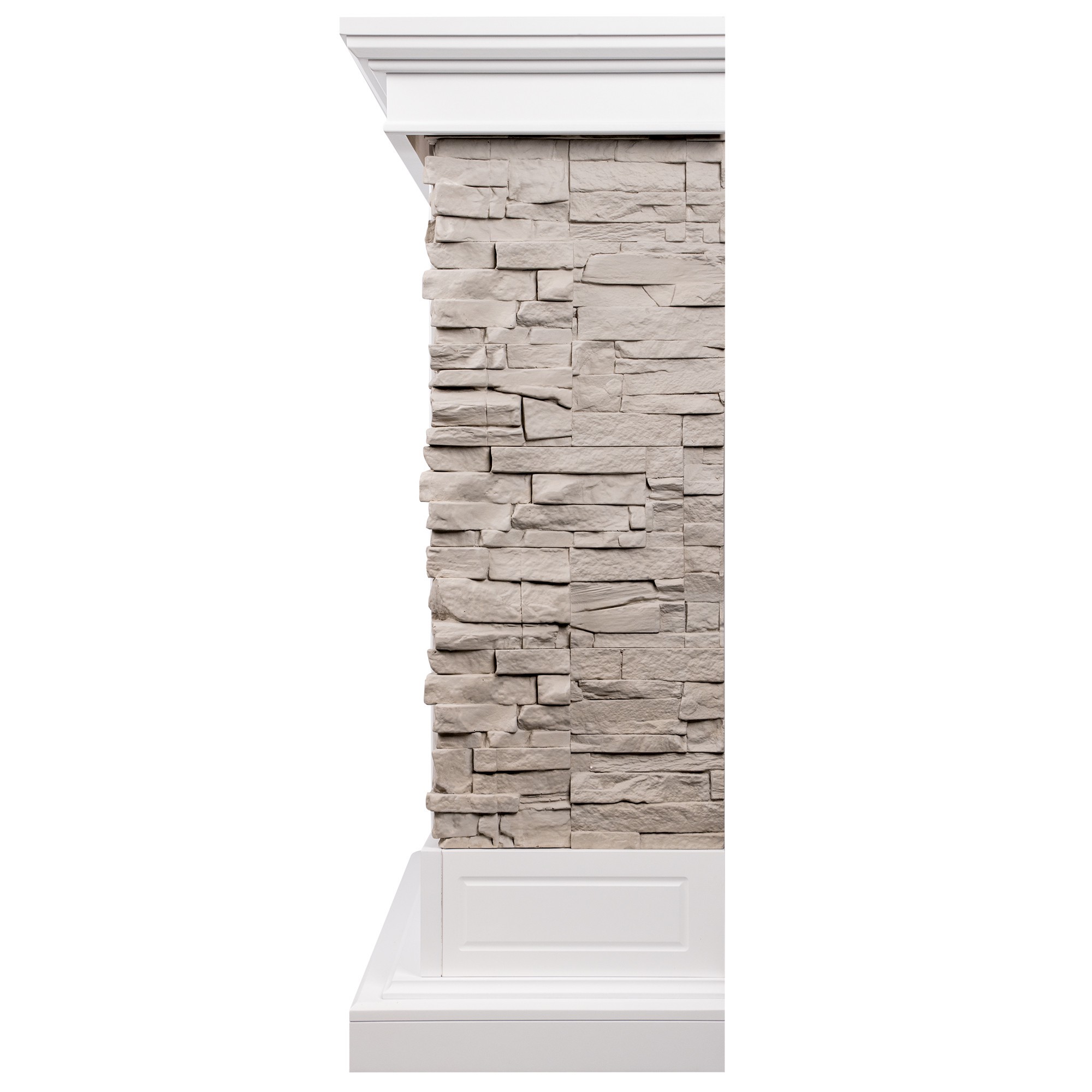 Каминокомплект Electrolux Florida 25 белый серый с очагом EFP/P-2520LS N 1721361