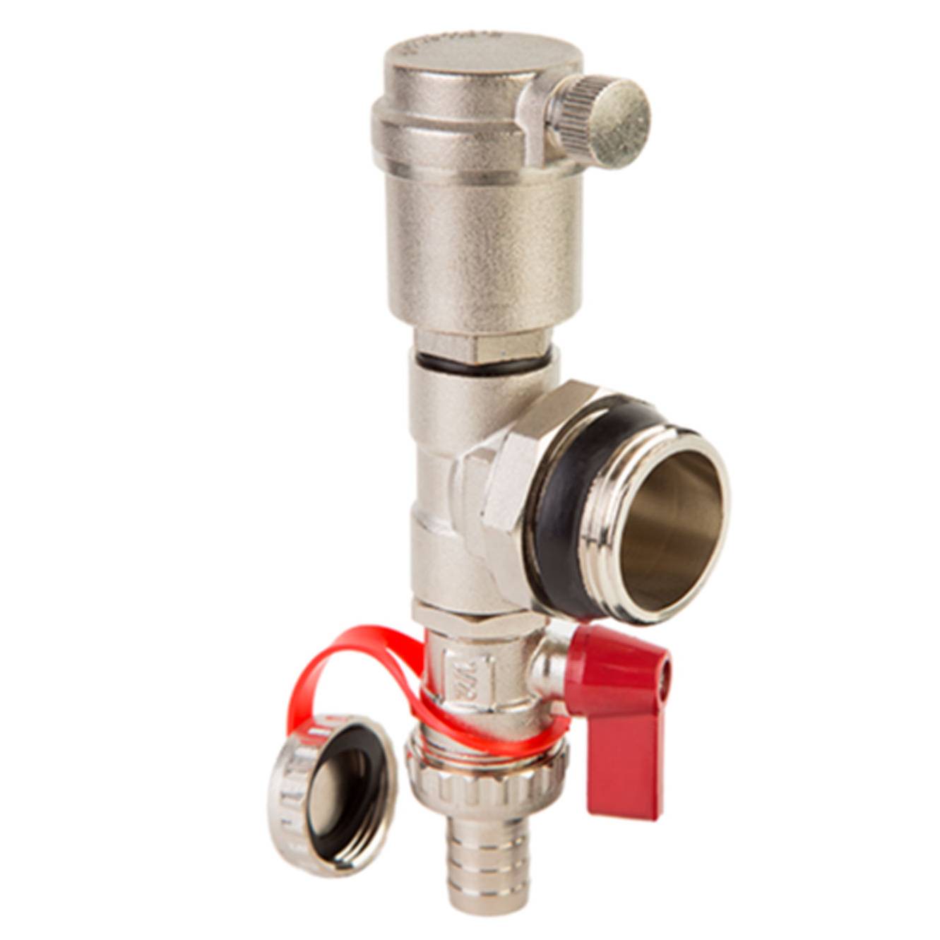 Концевой элемент коллектора MVI 1 с автоматическим воздухоотводчиком BL.521.06