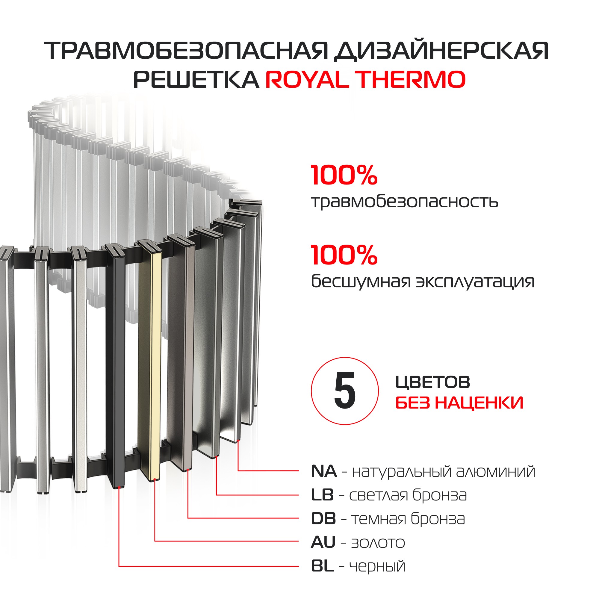 Конвектор внутрипольный Royal Thermo ATRIUM TURBO 80x300x2000 мм инверторный DG-U-AU НС-1493861