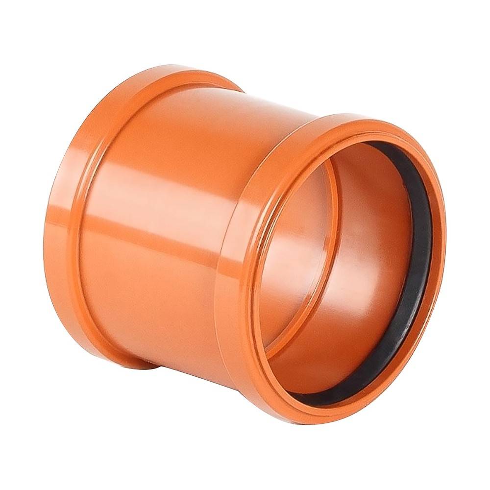 Муфта соединительная ХЕМКОР НПВХ для наружной канализации 110 мм 3011110000