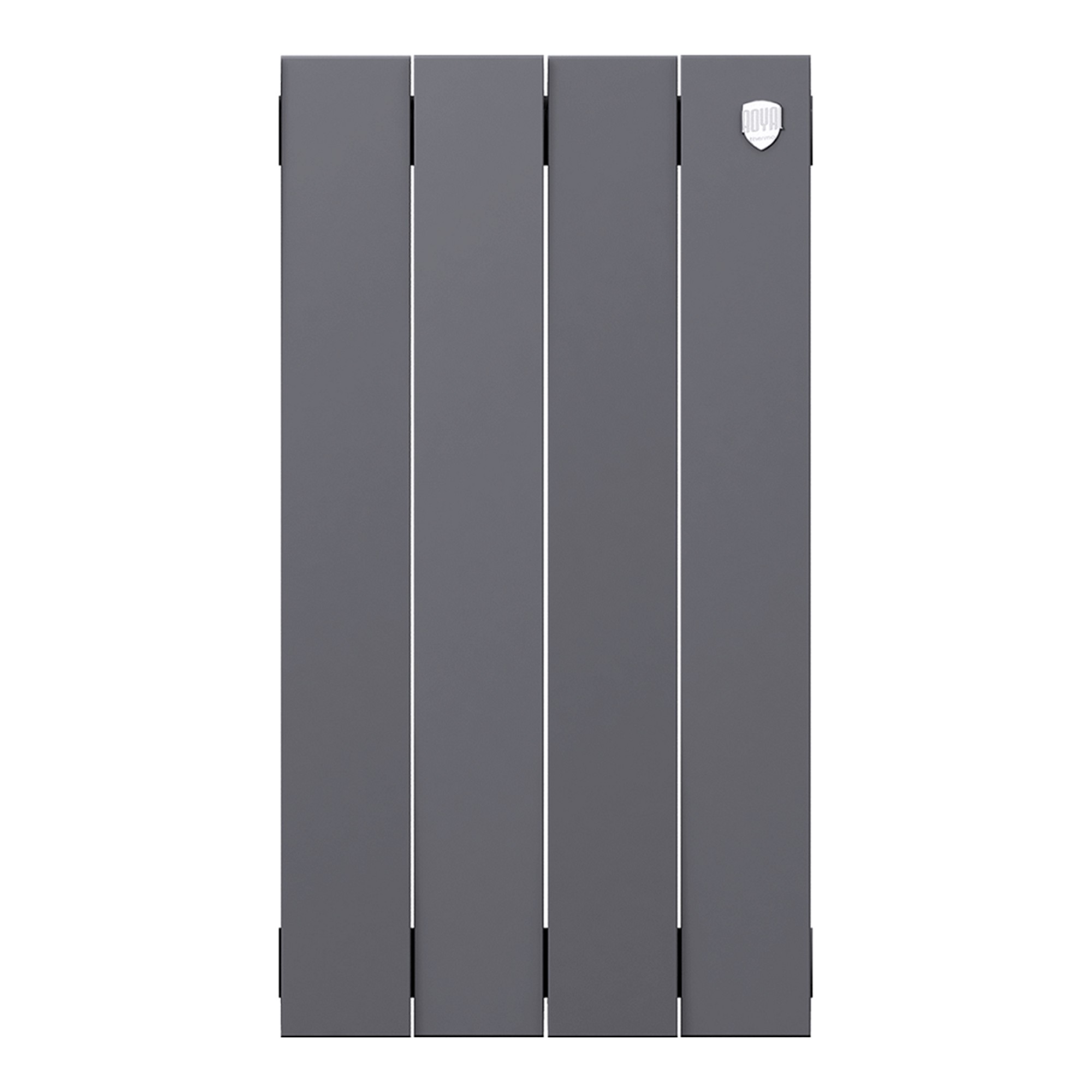 Радиатор биметаллический Royal Thermo PianoForte 500 Серебристый 4 секции боковое подключение 1682375