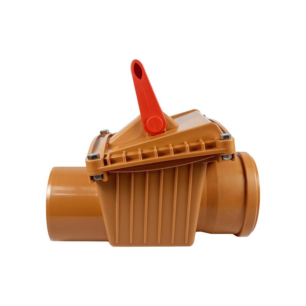 Клапан обратный для наружной канализации VALFEX 110 мм PP-H 36000110